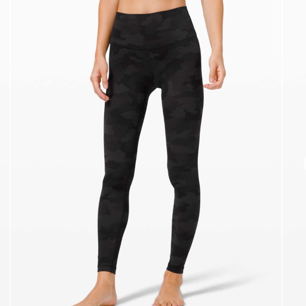 Lululemon Wunder Under High-Rise Tight 31" Full-On Luxtreme Camo Deep Coal 4